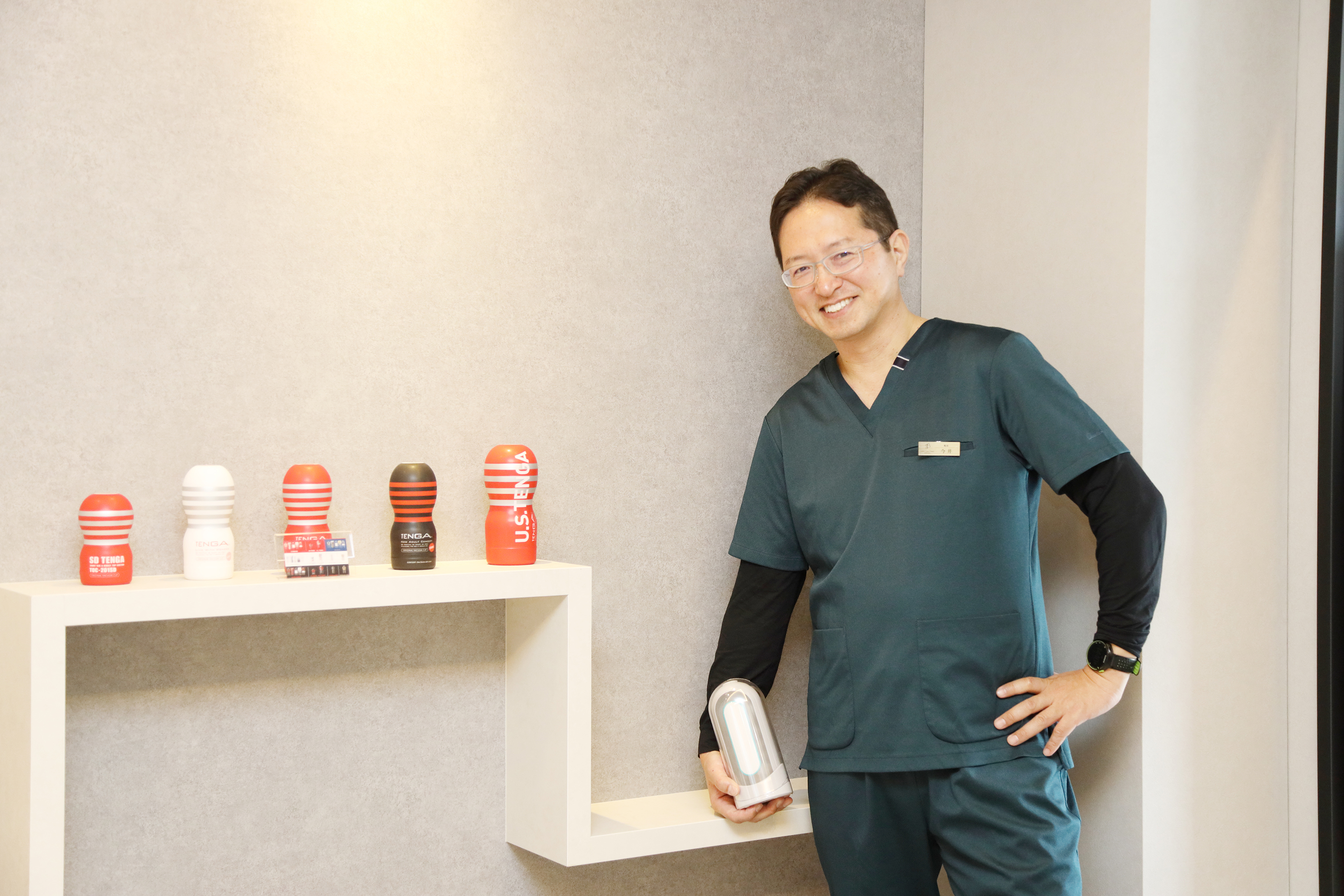 今井先生とTENGAたち